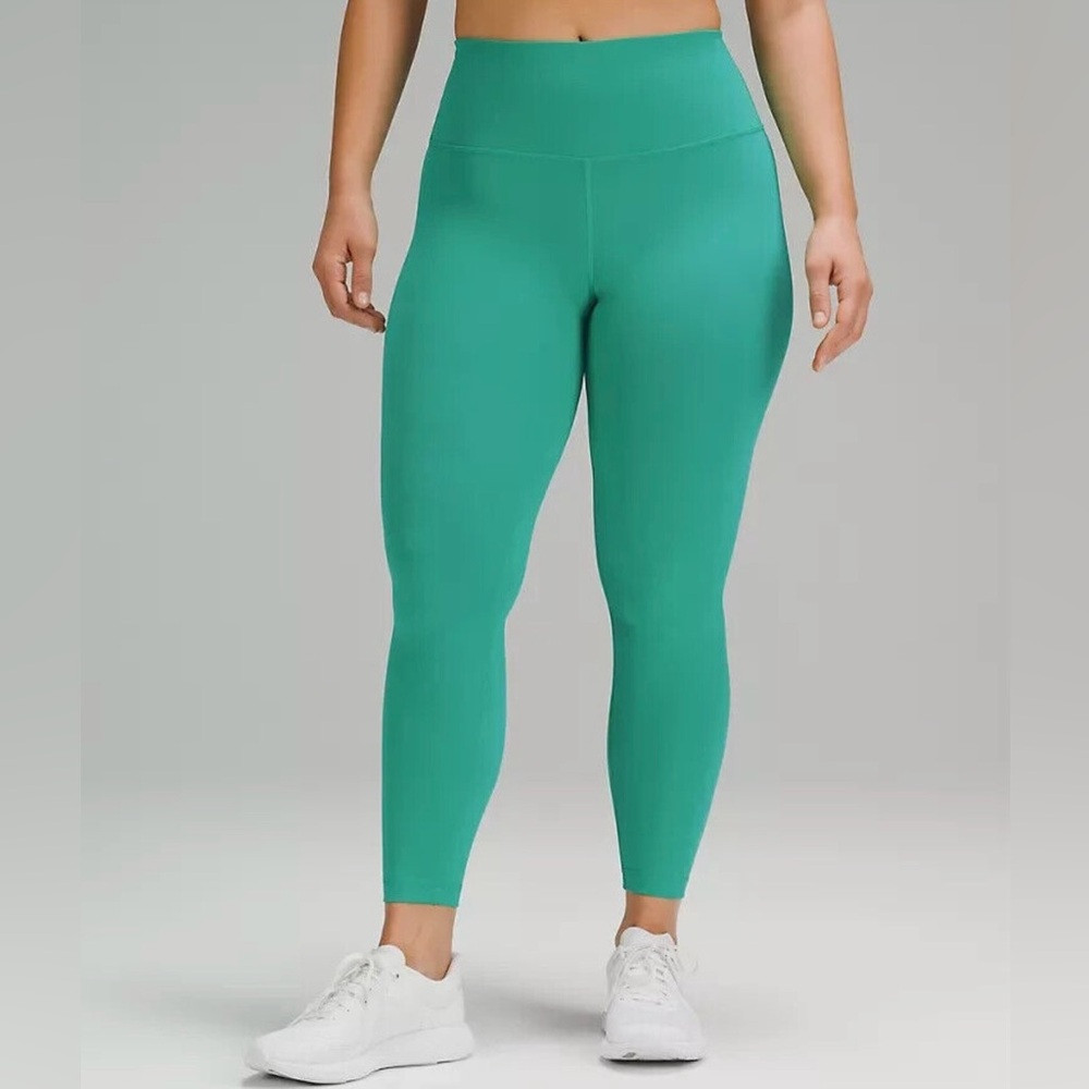 Lululemon Athletica Green High-Waisted Leggings